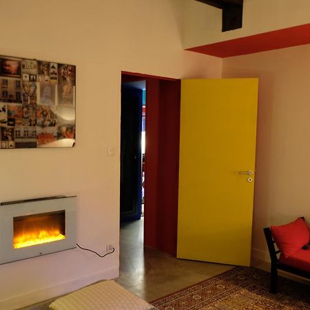 La Maison Jaune A La Janaie Parigné Exteriör bild