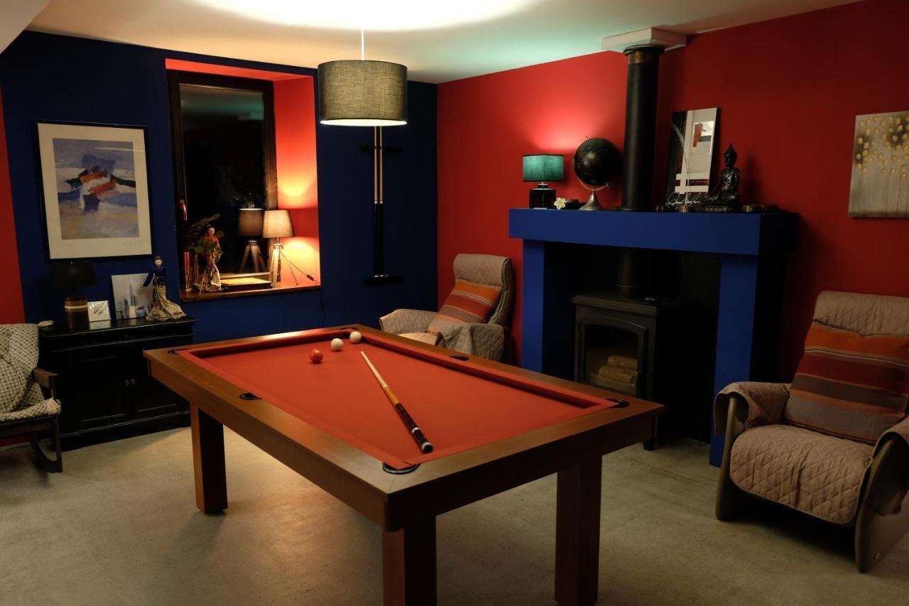 La Maison Jaune A La Janaie Parigné Exteriör bild